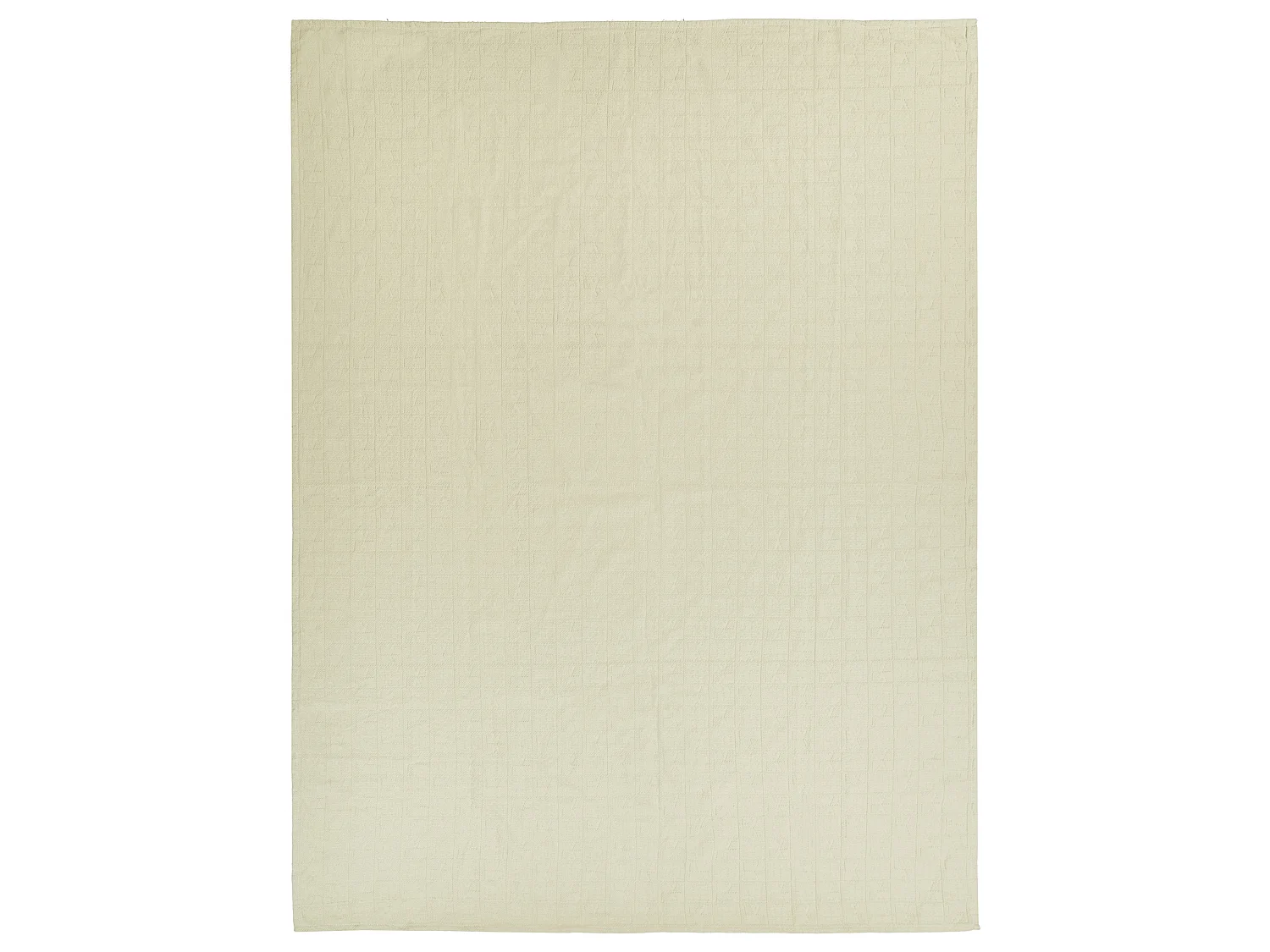 Colcha MARAKA Algodón 150 x 200 cm Beige claro