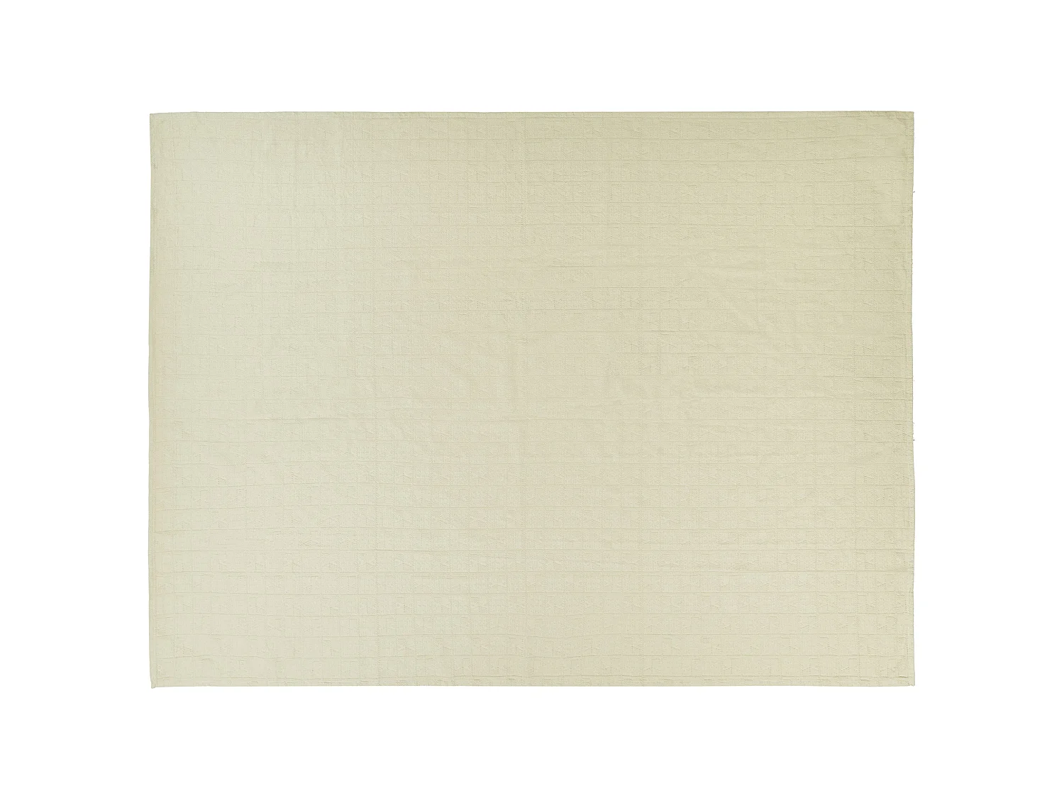 Colcha MARAKA Algodón 150 x 200 cm Beige claro