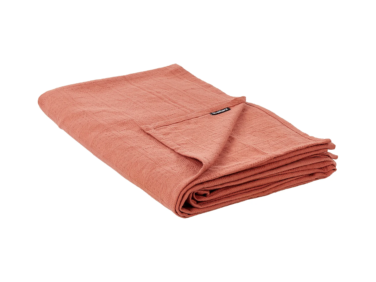 Couvre-lits MARAKA Coton 200 x 220 cm Rouge clair