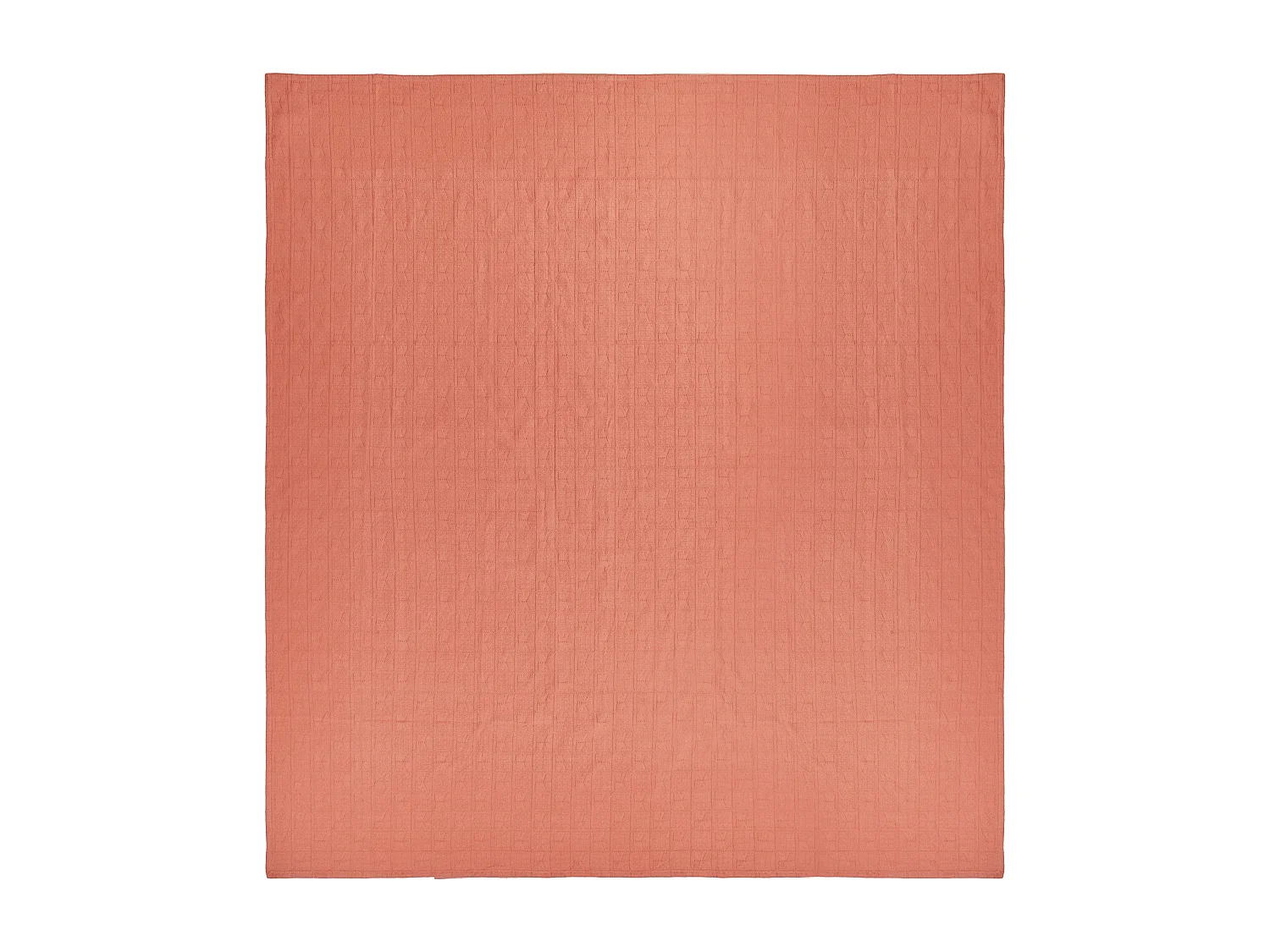 Couvre-lits MARAKA Coton 200 x 220 cm Rouge clair