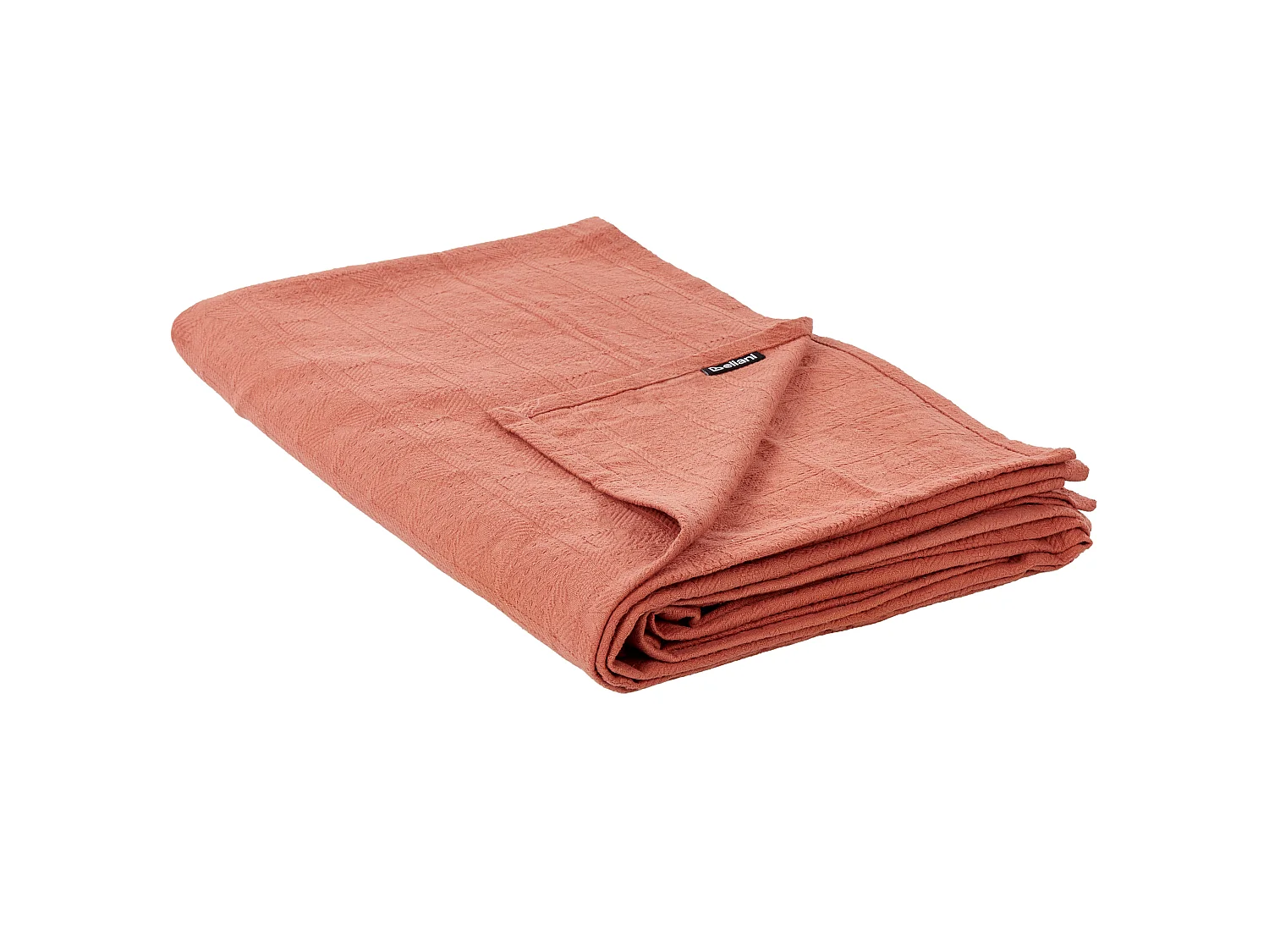Couvre-lits MARAKA Coton 200 x 220 cm Rouge clair