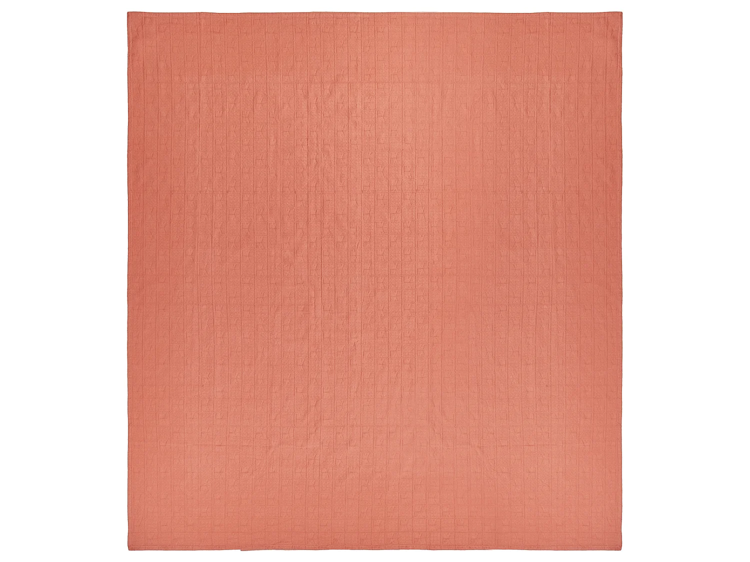 Couvre-lits MARAKA Coton 200 x 220 cm Rouge clair