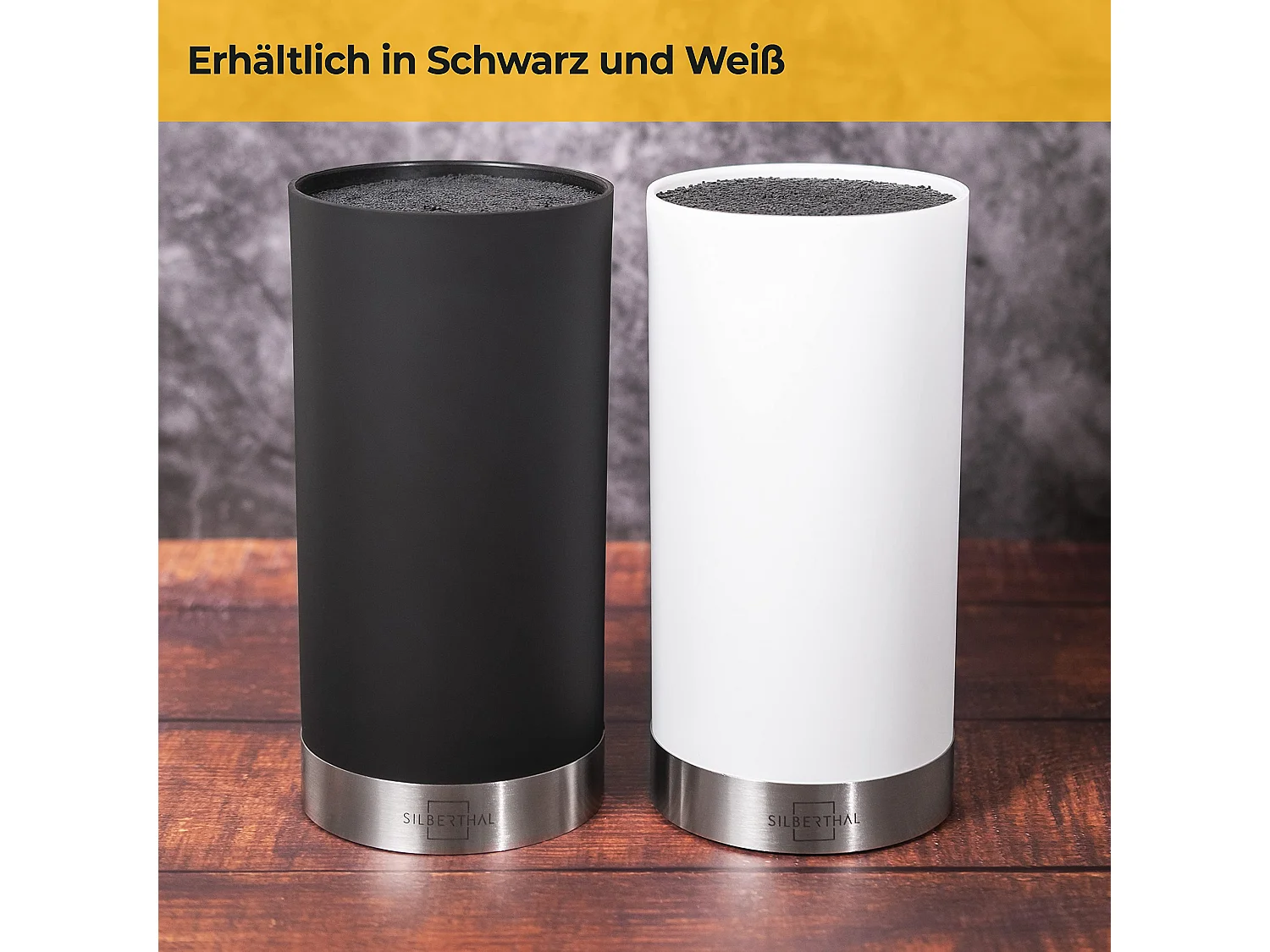 SILBERTHAL Universal Messerblock ohne Messer -