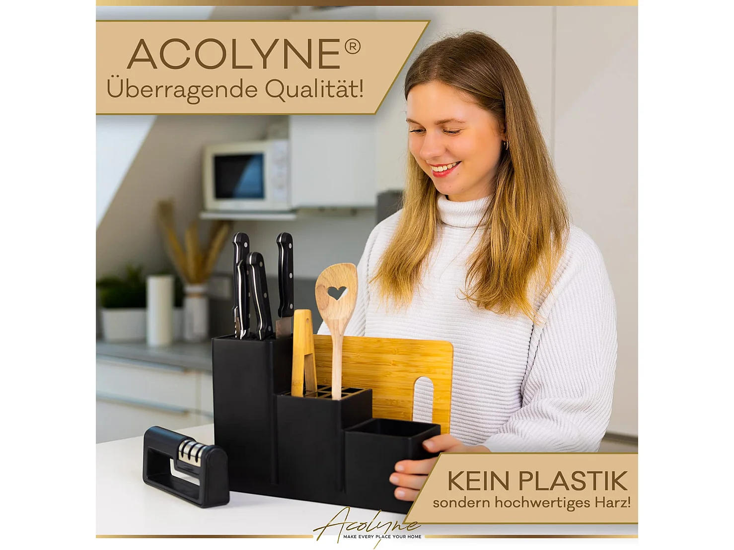 Acolyne Premium Messerblock unbestück aus