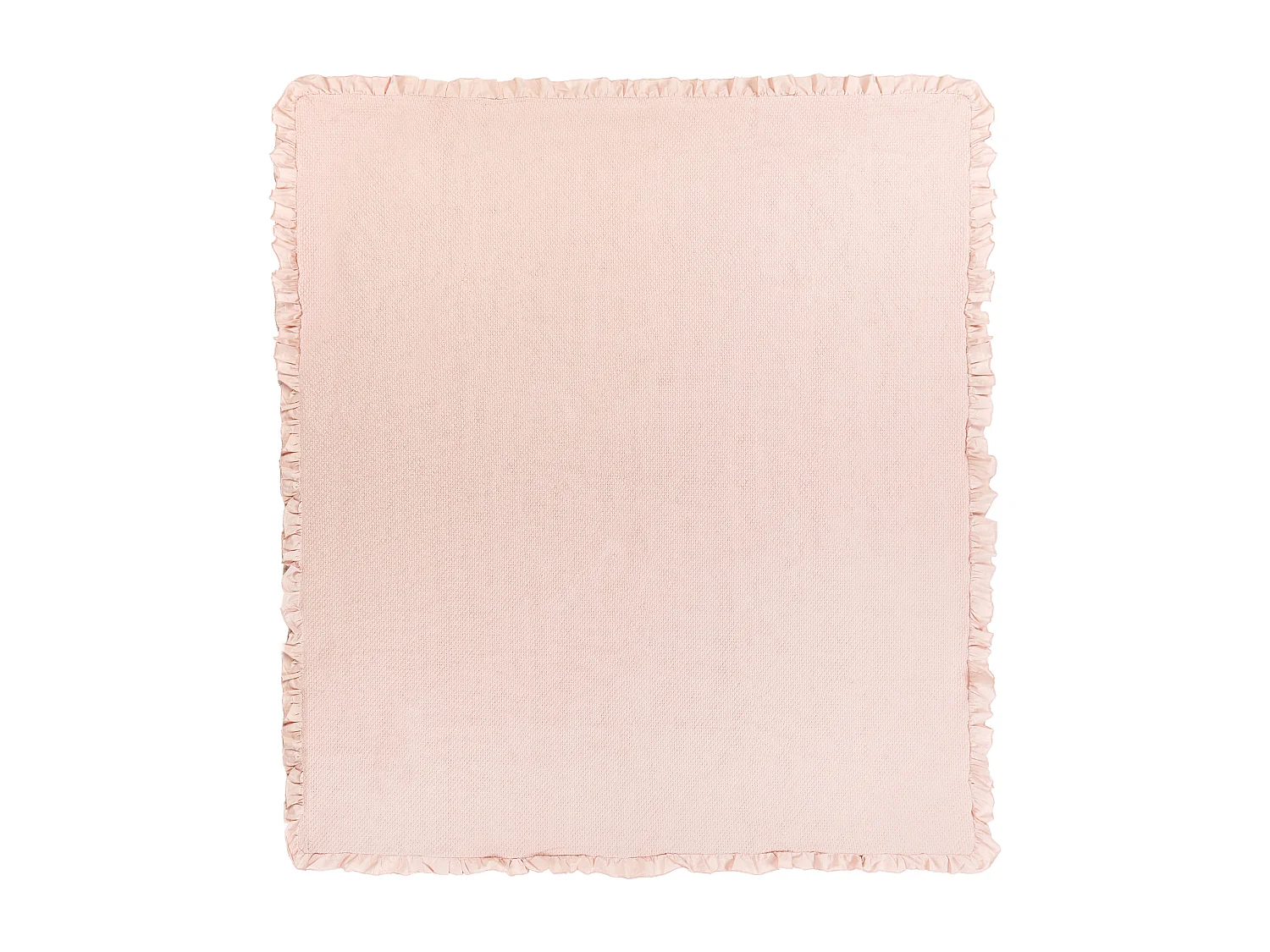 Couvre-lits HATTON Coton 200 x 220 cm Rose pastel