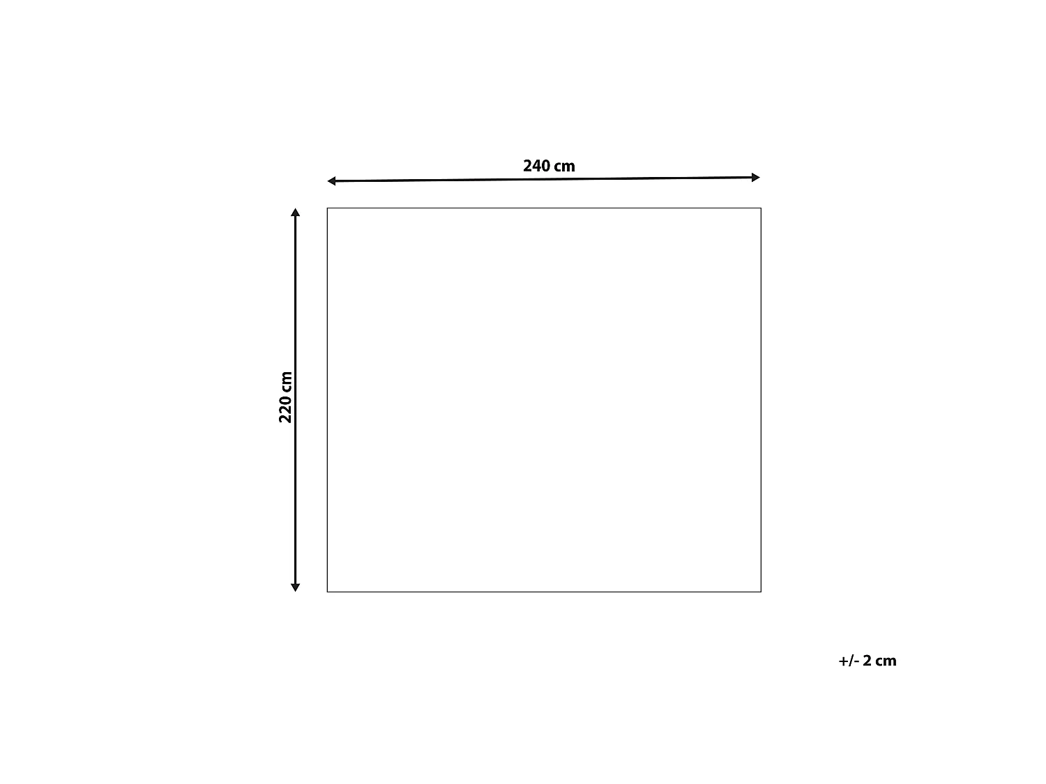 Bedspread HATTON Cotton 220 x 240 cm Off-White
