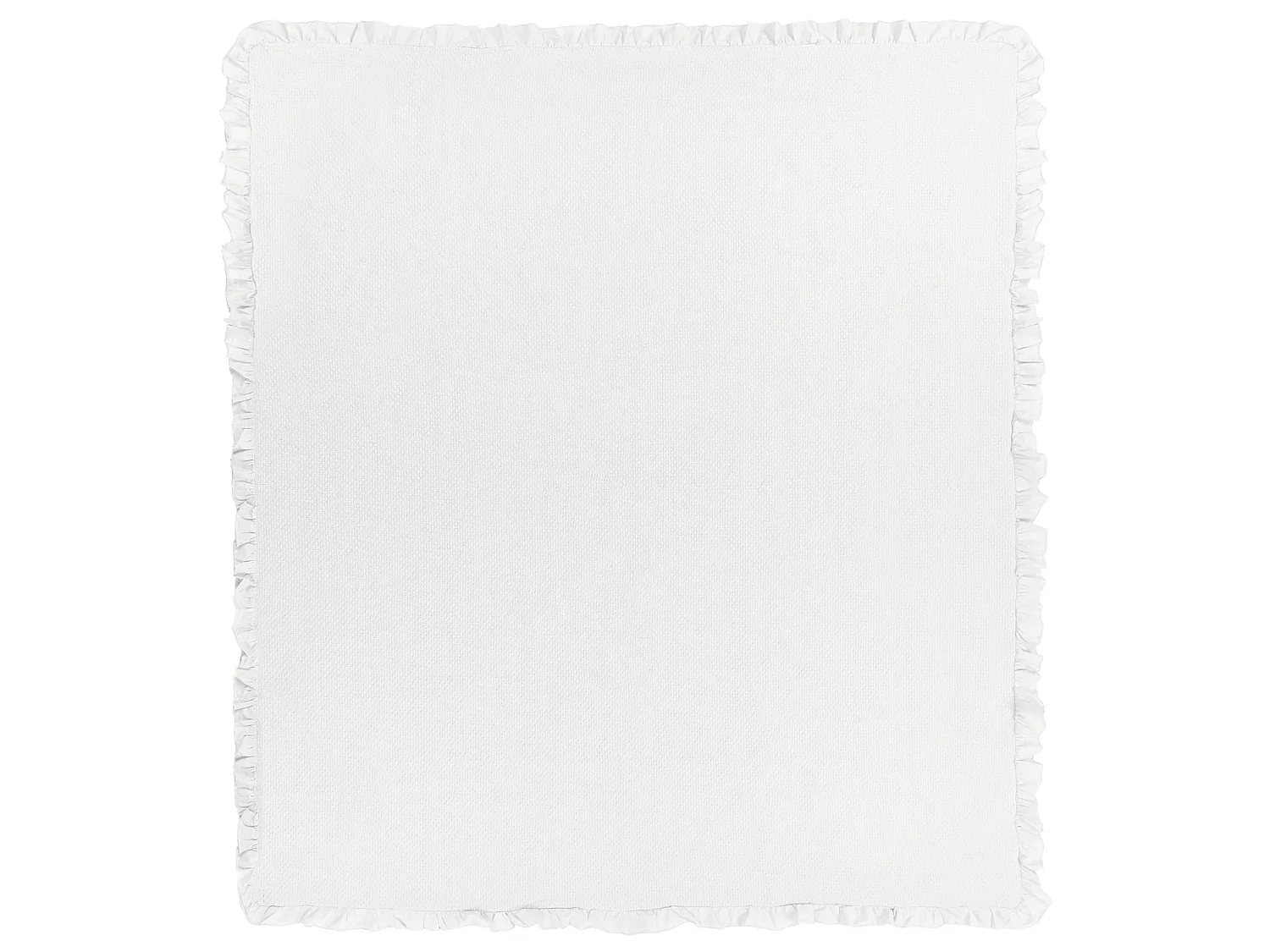 Bedspread HATTON Cotton 220 x 240 cm Off-White