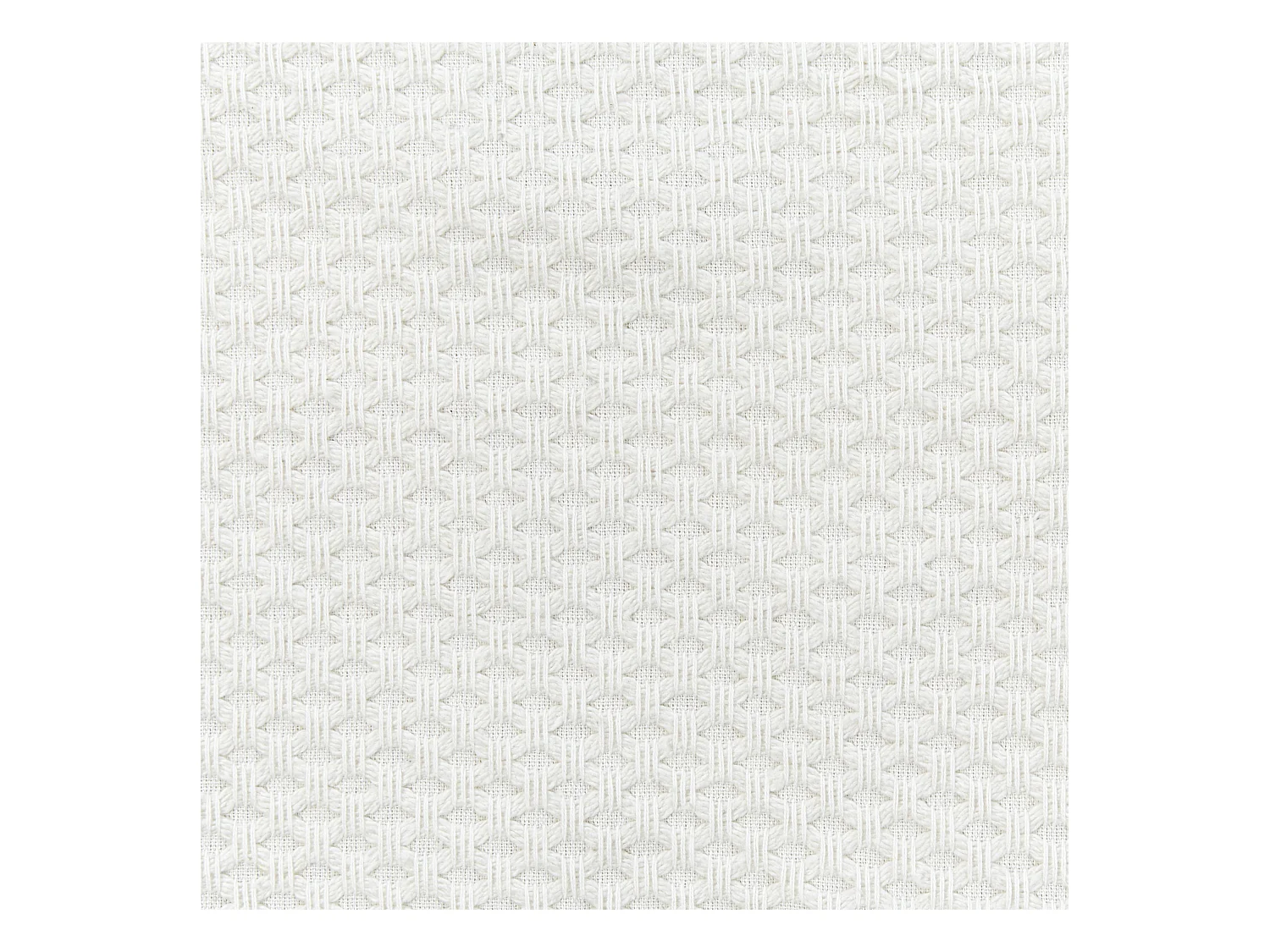 Couvre-lits HATTON Coton 200 x 220 cm Blanc cassé