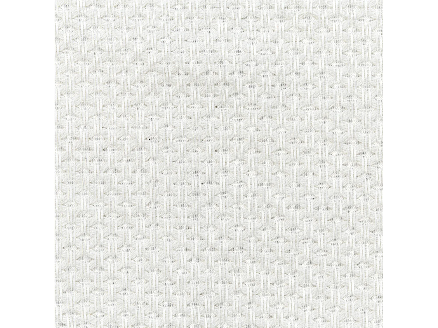 Couvre-lits HATTON Coton 200 x 220 cm Blanc cassé