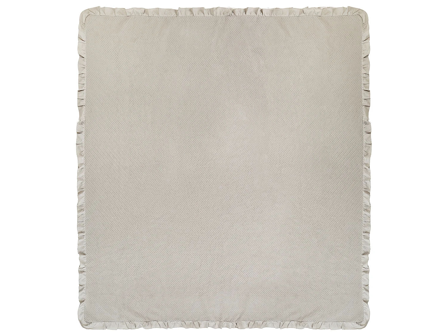 Tagesdecke HATTON Baumwolle 220 x 240 cm Taupe