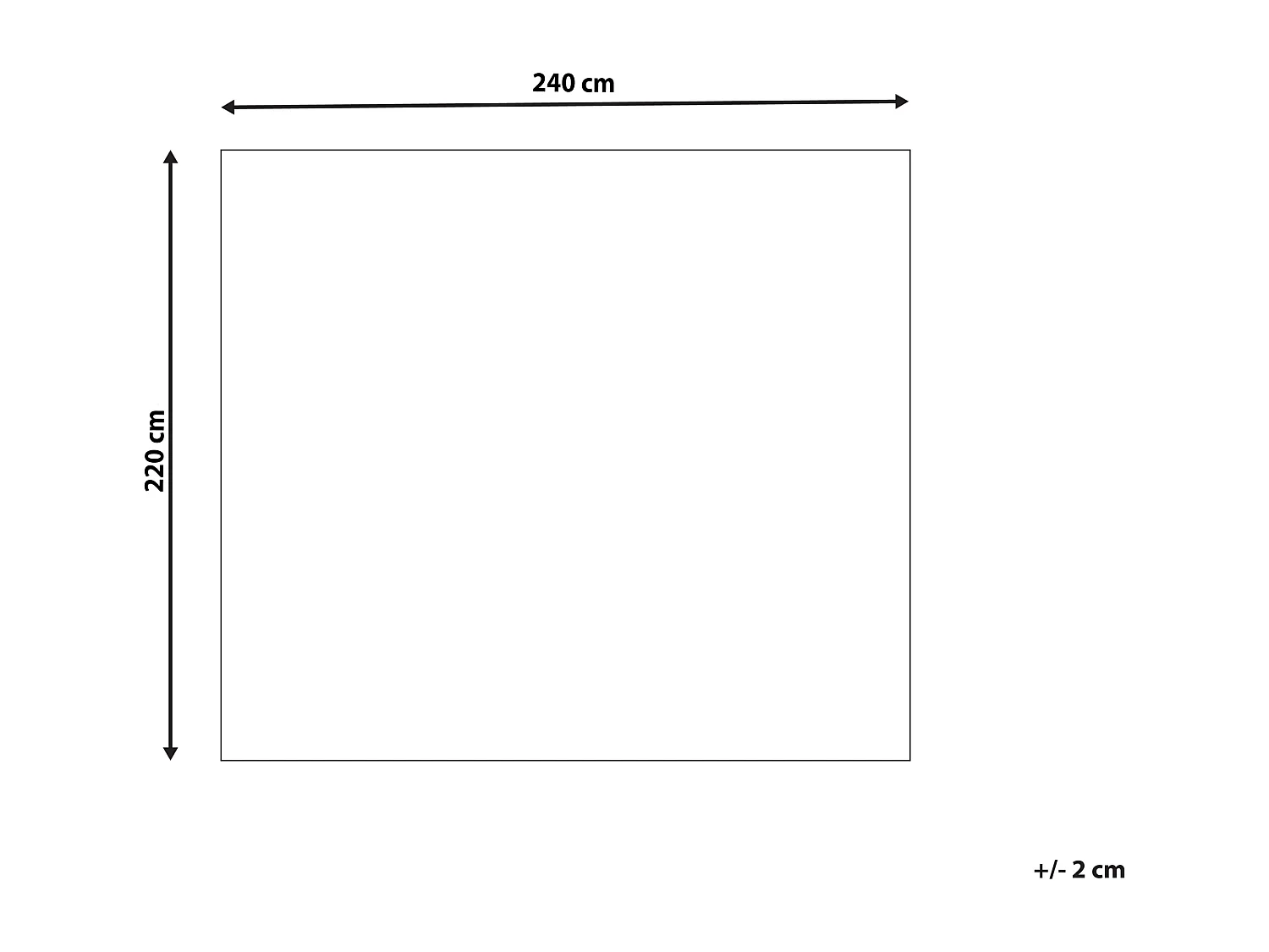 Couvre-lits NAPE 220 x 240 cm Taupe