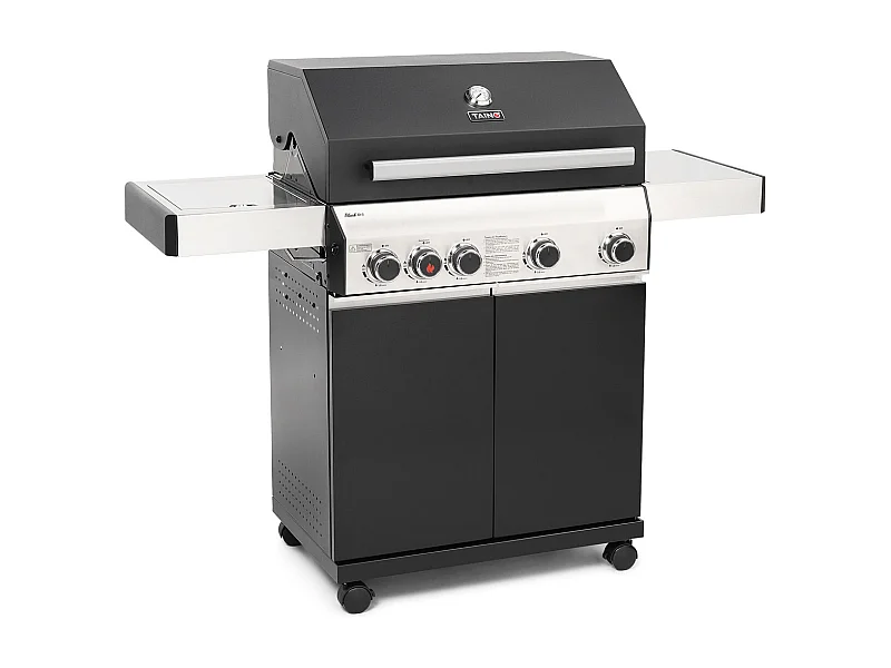 GASGRILL BLACK 4+1 4 Brenner