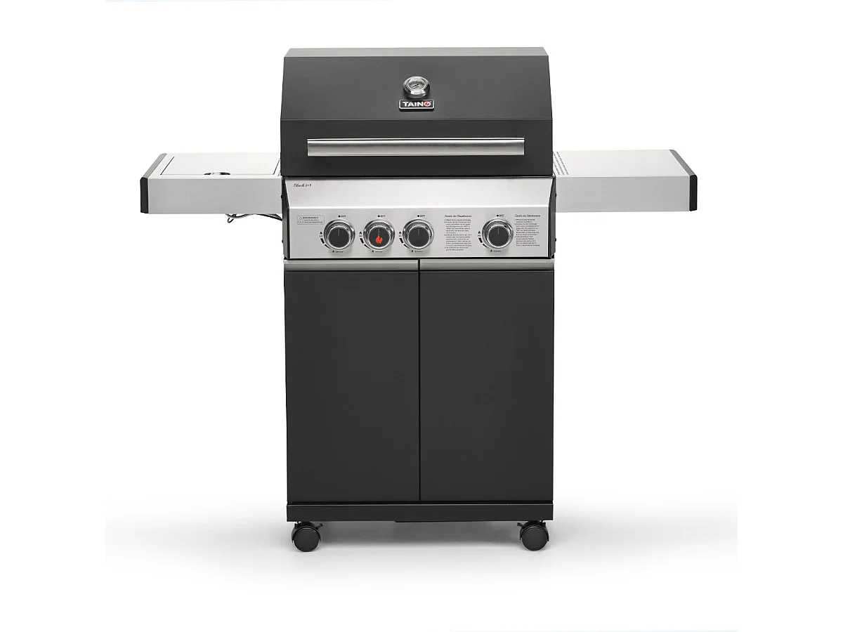 GASGRILL BLACK 3+1 3 Brenner