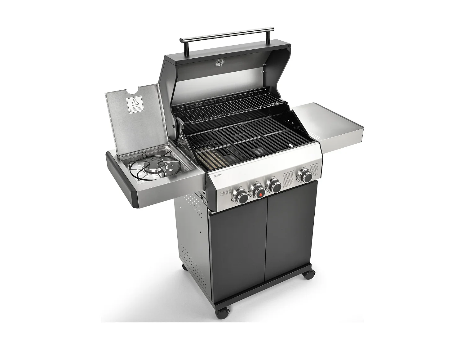 GASGRILL BLACK 3+1 3 Brenner