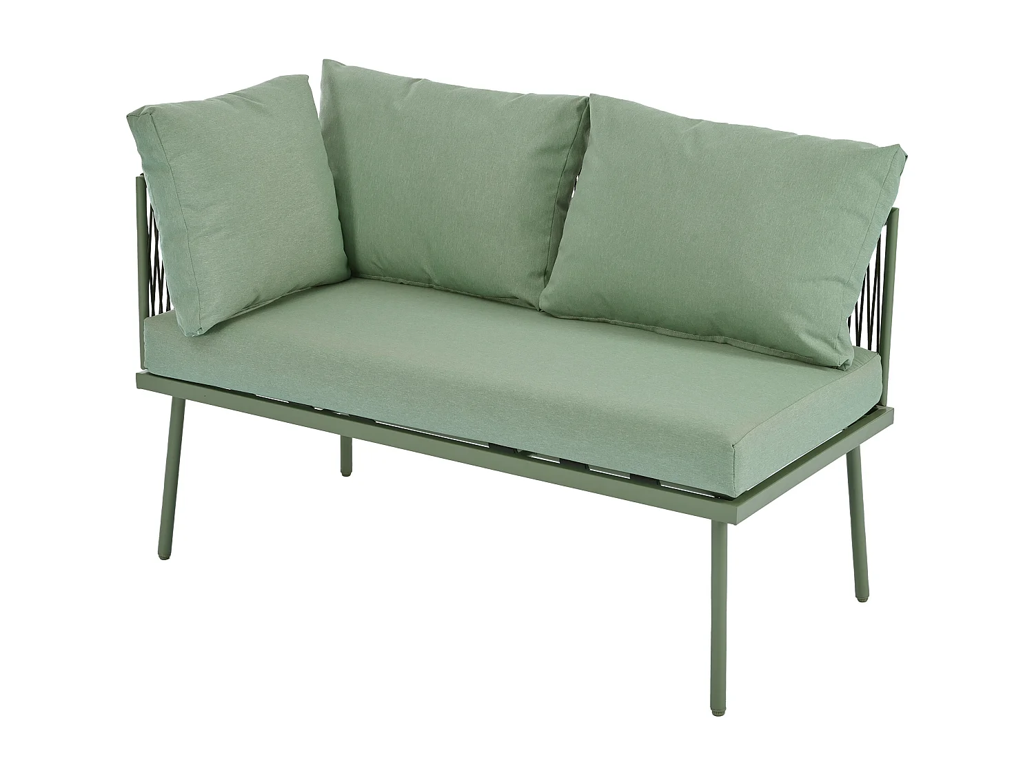 Cama acolchoada para adulto 180 x 1374 cm, sem cabeceira, com faixa LED (monocromática), base com suspensão hidráulica, bege.