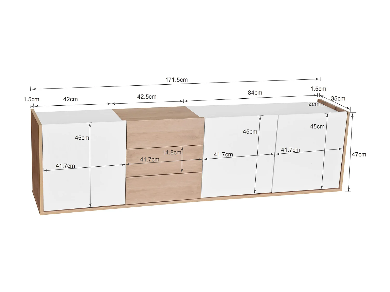 Cama acolchoada para adulto 180 x 353 cm, sem cabeceira, com faixa LED (monocromática), base com suspensão hidráulica, bege.