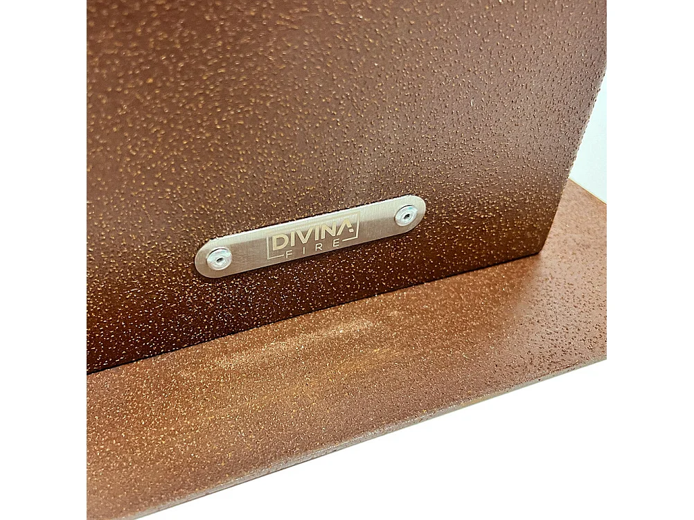 Capri 110 Rust Outdoor Bioethanol Garden Kominek