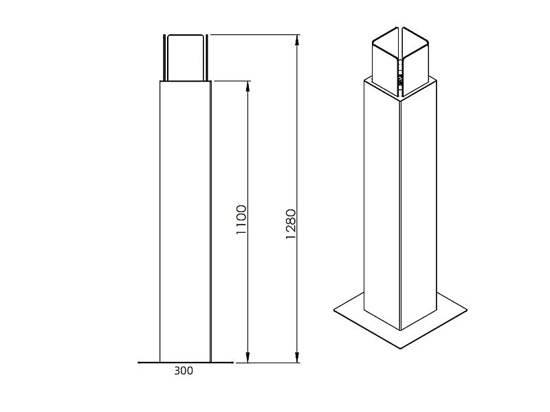 Camino a bioetanolo da giardino biocamino per esterno Capri 110 Ruggine