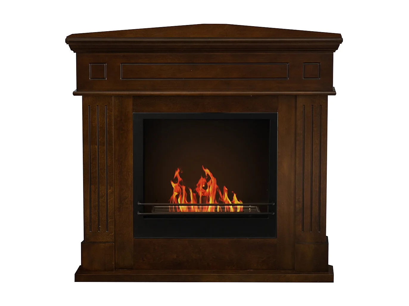 Camino a bioetanolo angolare biocamino da terra ad angolo FORD Marrone L110 x P63 x H102