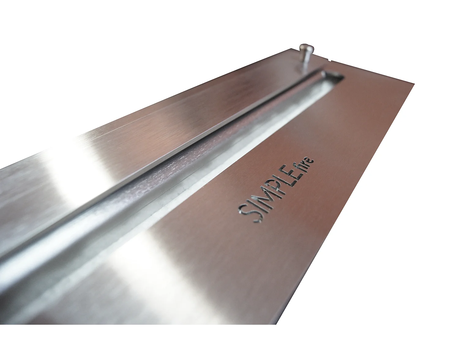 Frame 550 SimpleFire Einbau-Bioethanolkamin mit schwarzem Glas