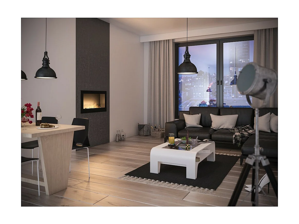 INSIDE 900 Infire cheminée au bioéthanol encastrable avec verre