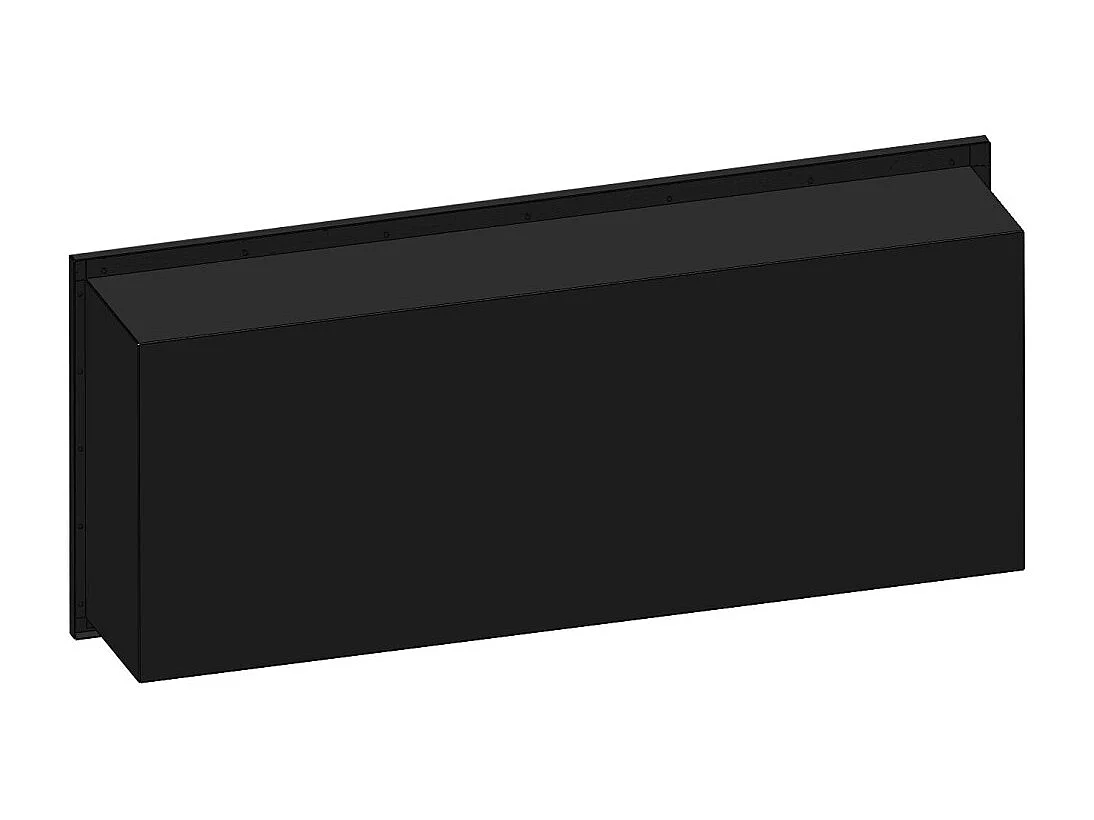 INSIDE 1200 Infire eingebauter Bioethanol-Kamin mit Glas