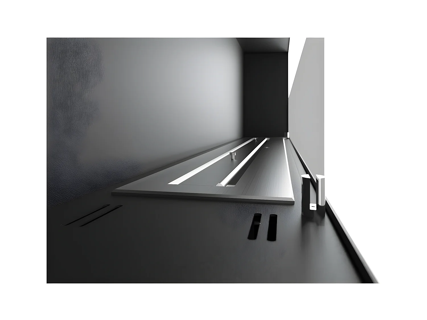 INSIDE 1500 Infire cheminée au bioéthanol encastrable avec verre