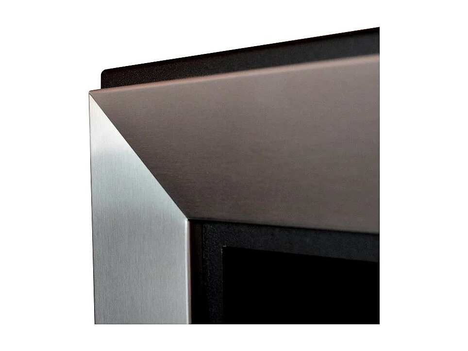 Caminetto a Bioetanolo Frame 1200 SimpleFire da incasso con Vetro Nero