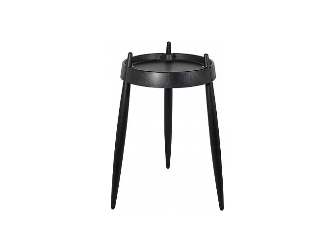 Zafferano LIOLÀ table basse h67cm Noir Frêne noir