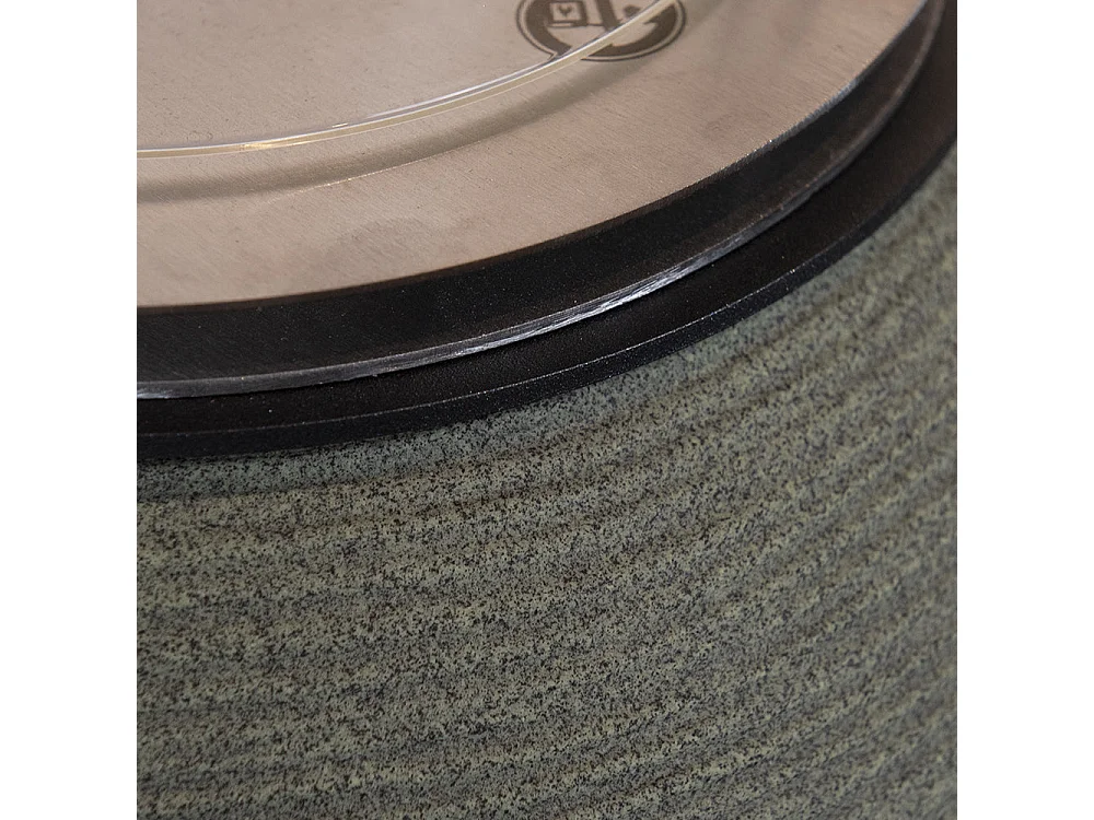 Brasero de jardin cheminée au bioéthanol pour intérieur et extérieur BOTTICELLI Vert Sauge d.40 x h54