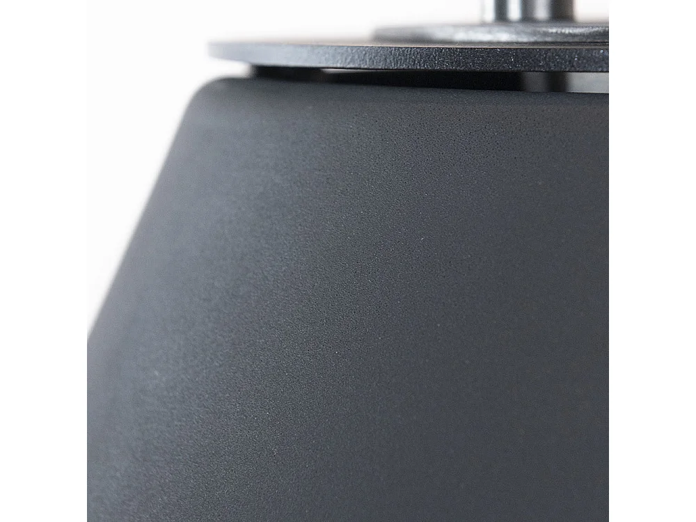 Bio-ethanolhaard tuinkomfoor voor binnen en buiten STROMBOLI Antraciet d.60 x h56