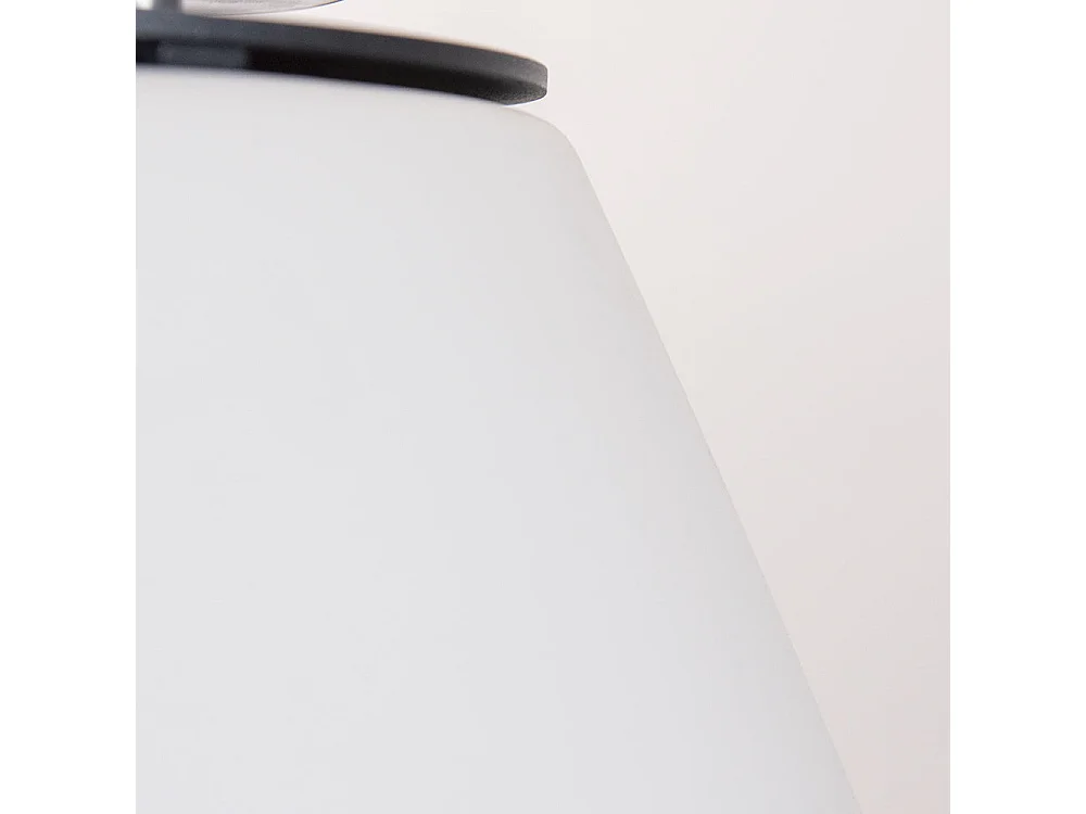 Brasero de jardin cheminée au bioéthanol pour intérieur et extérieur STROMBOLI Blanc Perle d.60 x h56