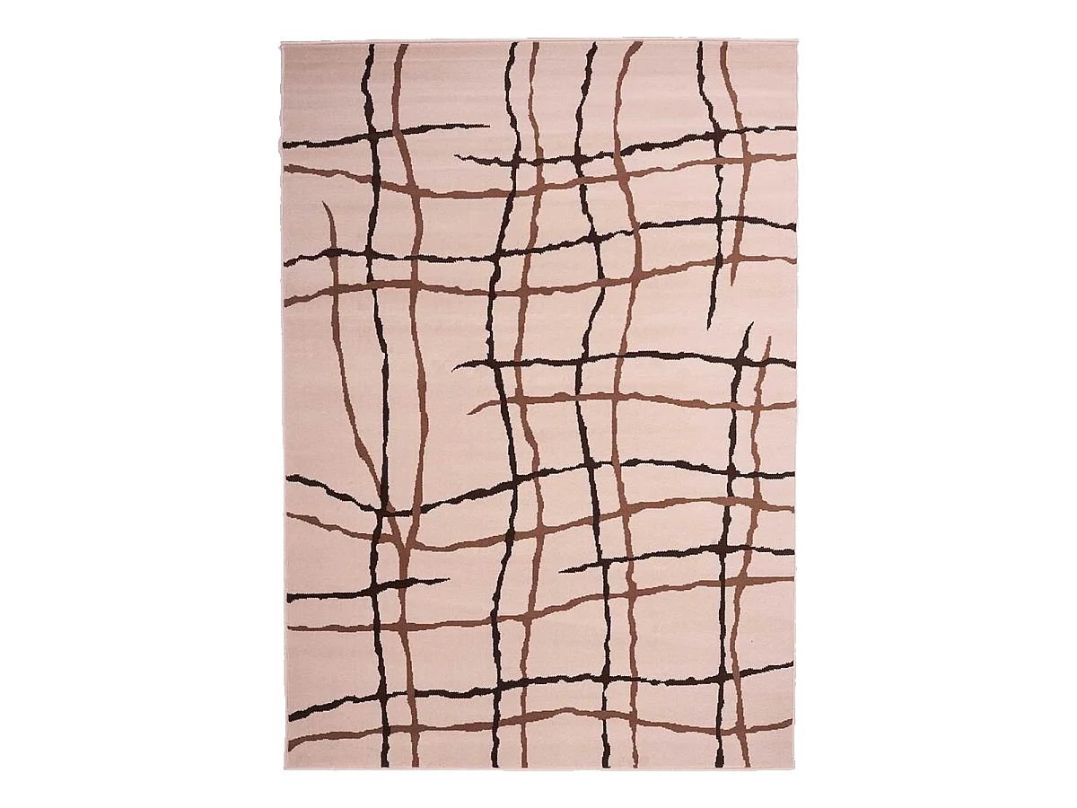 Tappeto da camera da letto tessuto con motivi astratti AF1 MALMO