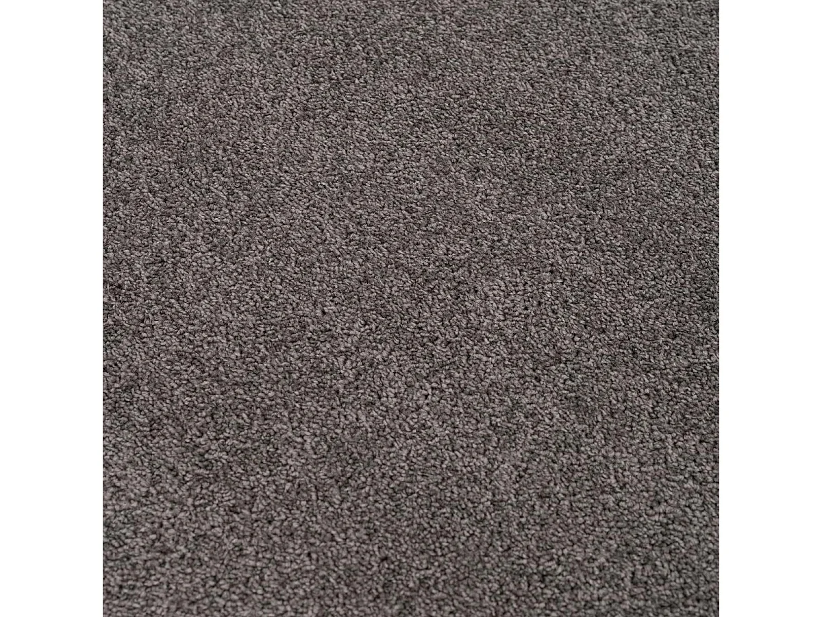 tapis salon 160x230 tissé gris rectangle motif uni NOSSA