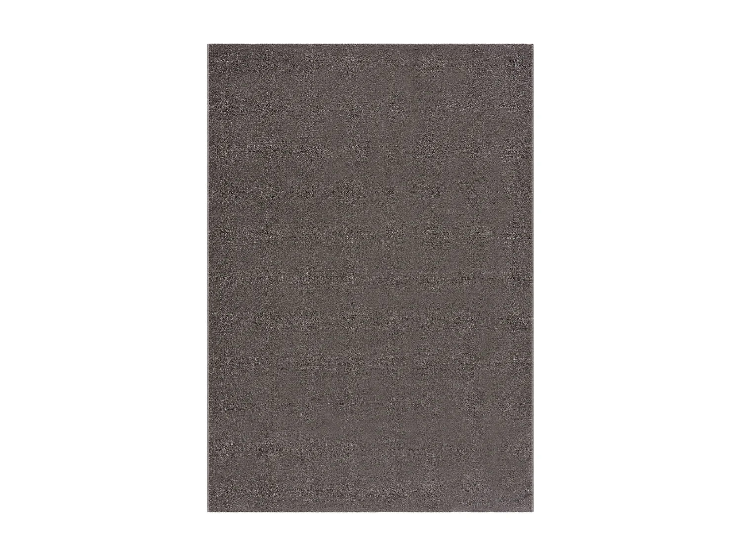 tapis salon 160x230 tissé gris rectangle motif uni NOSSA