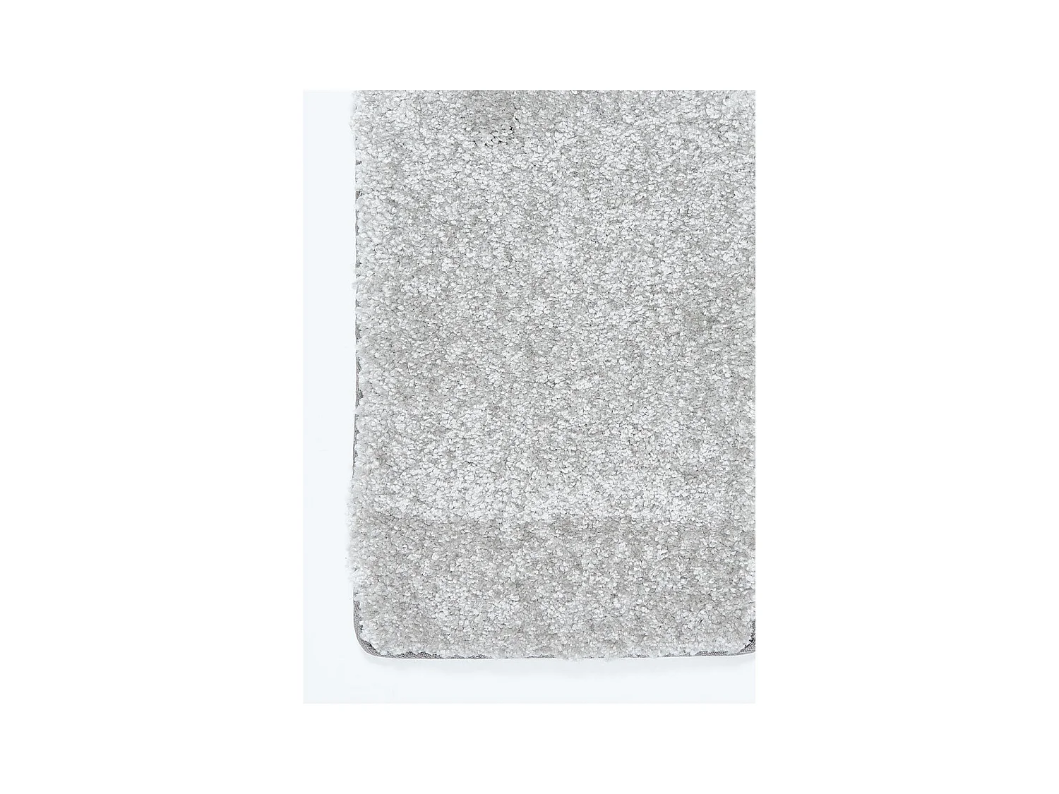 tapis salle à manger 200x300 tissé gris rectangle motif uni EPAISSIA