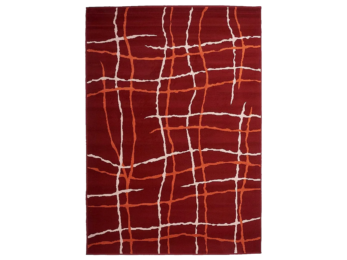 Tappeto da camera da letto tessuto con motivi astratti AF1 MALMO