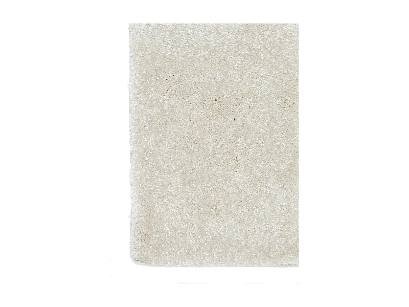 tapis grand salon 300x400 tissé blanc cassé rectangle motif uni EPAISSIA