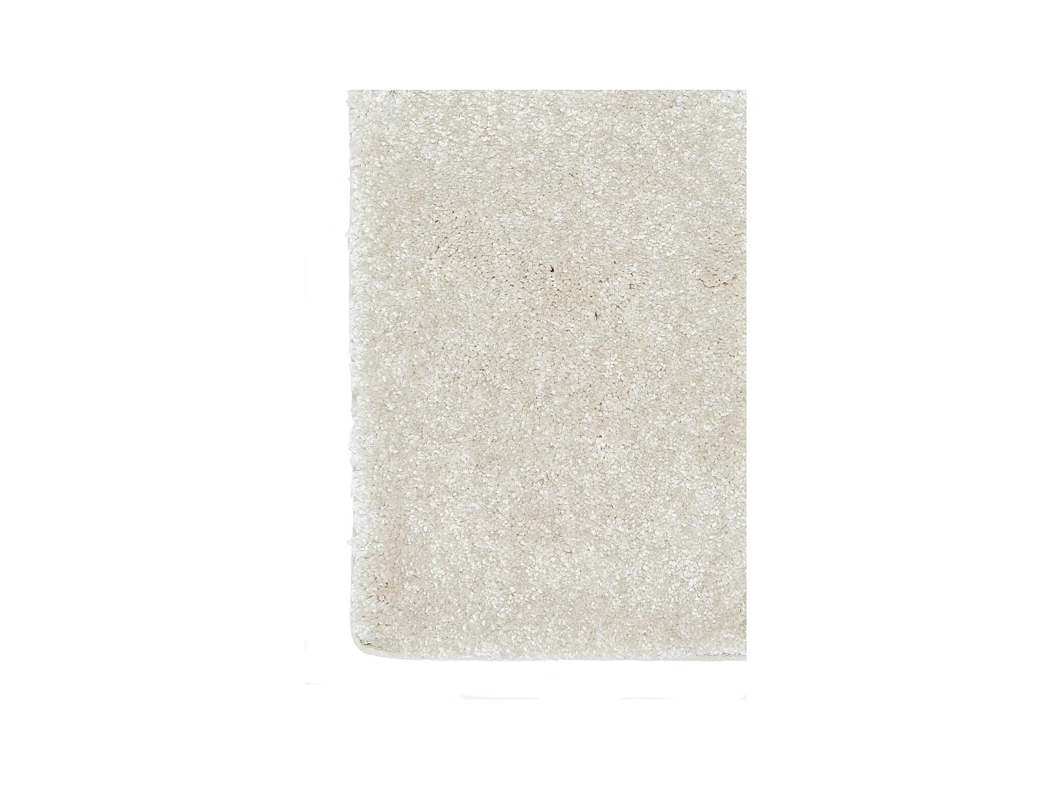 tapis grand salon 300x400 tissé blanc cassé rectangle motif uni EPAISSIA