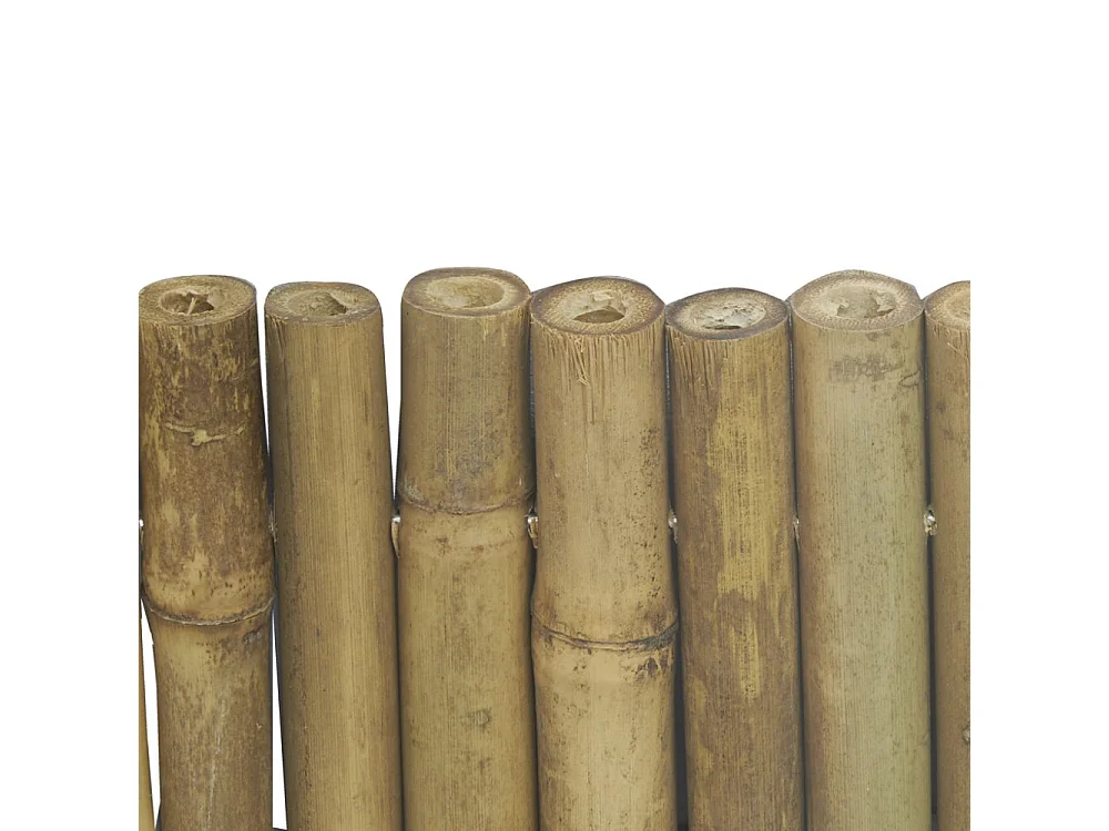 Bordure en bambou naturel Lot de 3
