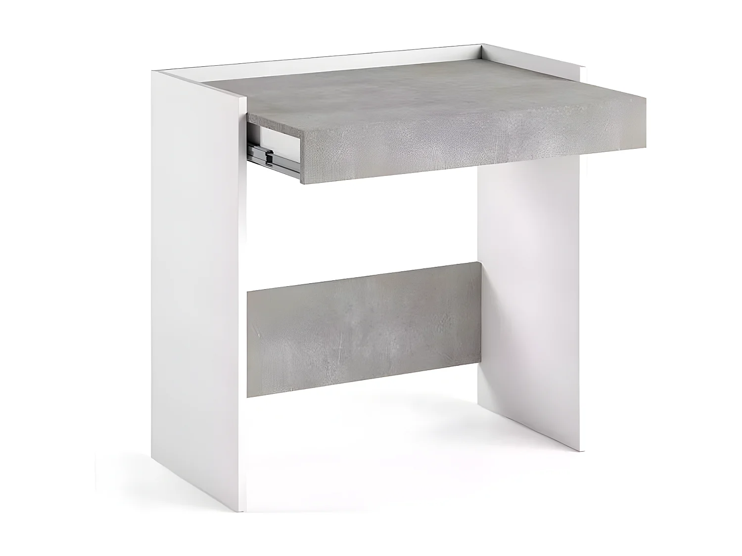 Scrivania studio 80x40 lavoro con cassetto design moderno Beatrice