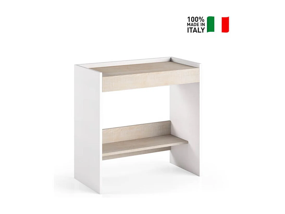 Scrivania moderna da casa con cassetto 80x40 Alessandro