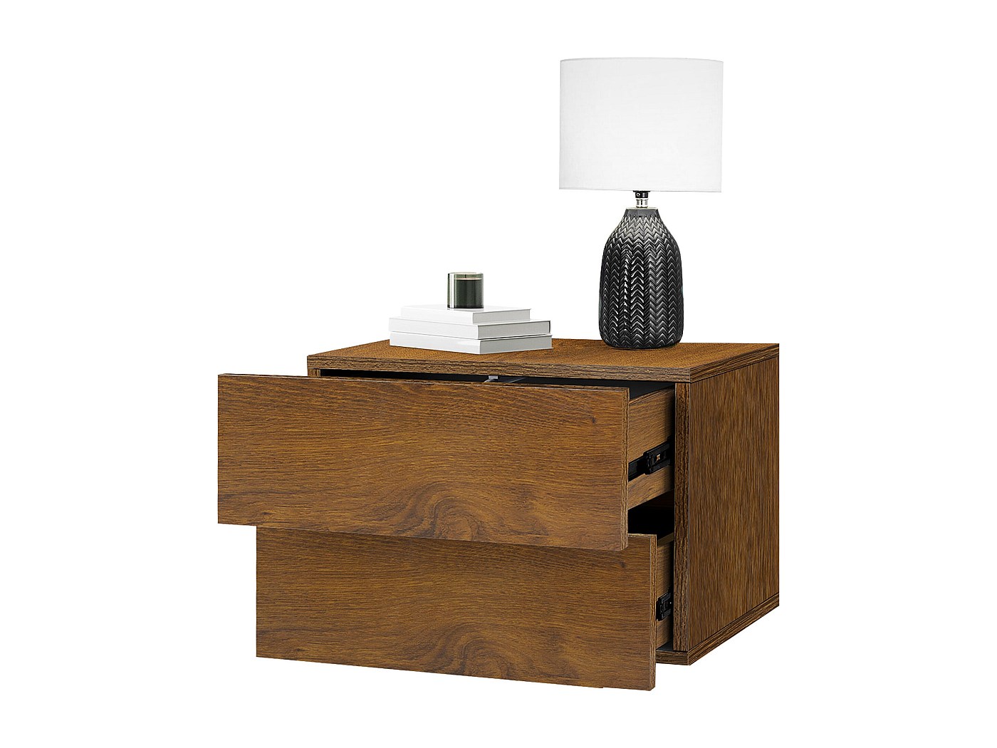 Aquiver Comodino Acrilico Trasparente – Stile Minimalista Moderno