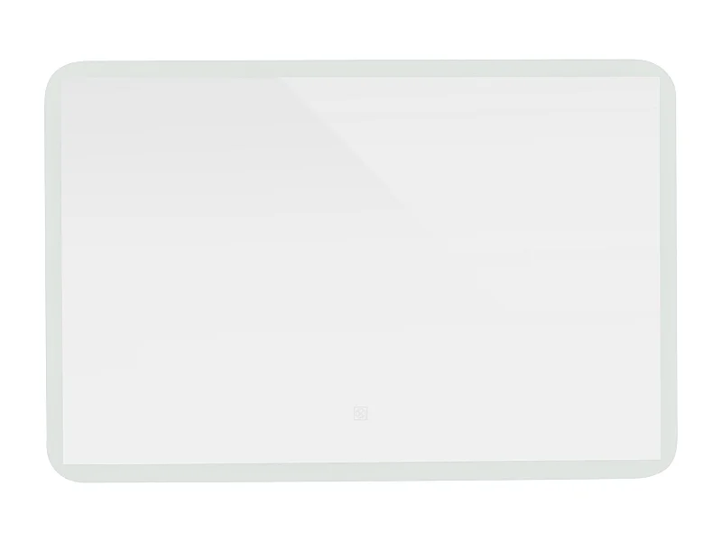 Miroir de salle de bain avec éclairage LED blanc et interrupteur tactile 90x60cm