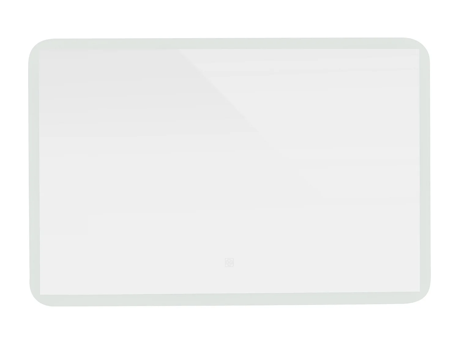 Miroir de salle de bain avec éclairage LED blanc et interrupteur tactile 90x60cm