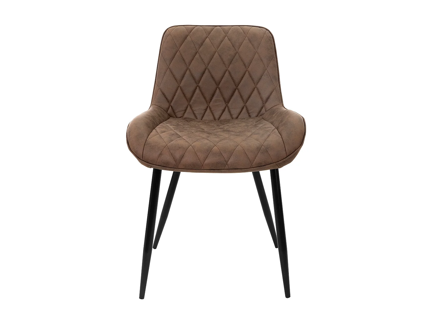 Lot de 6 chaises de salle à manger Chaise de salon Chaise de cuisine Marron Simili cuir PU