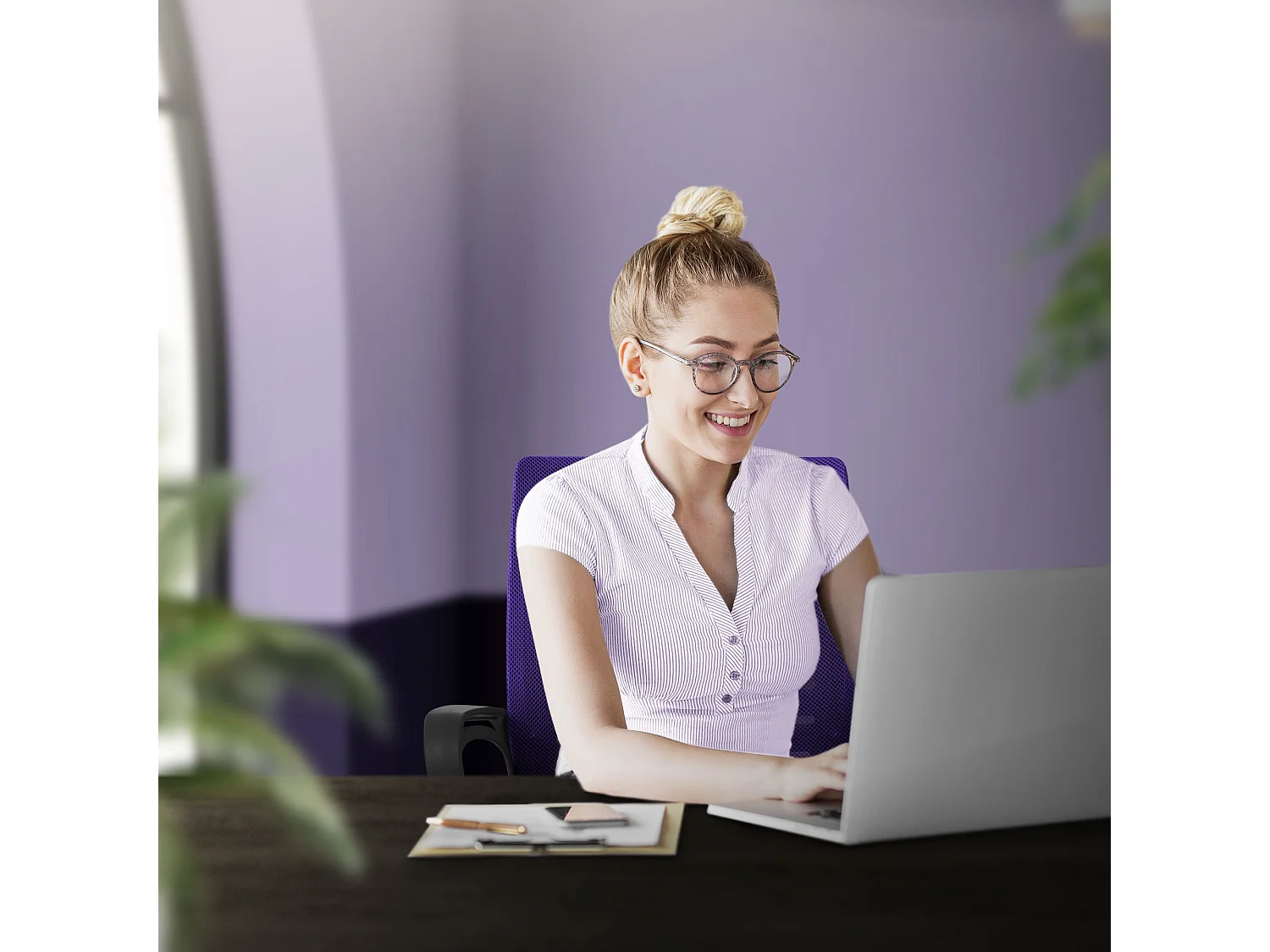 Silla de oficina Silla de escritorio ergonómica Silla de ordenador Silla girator