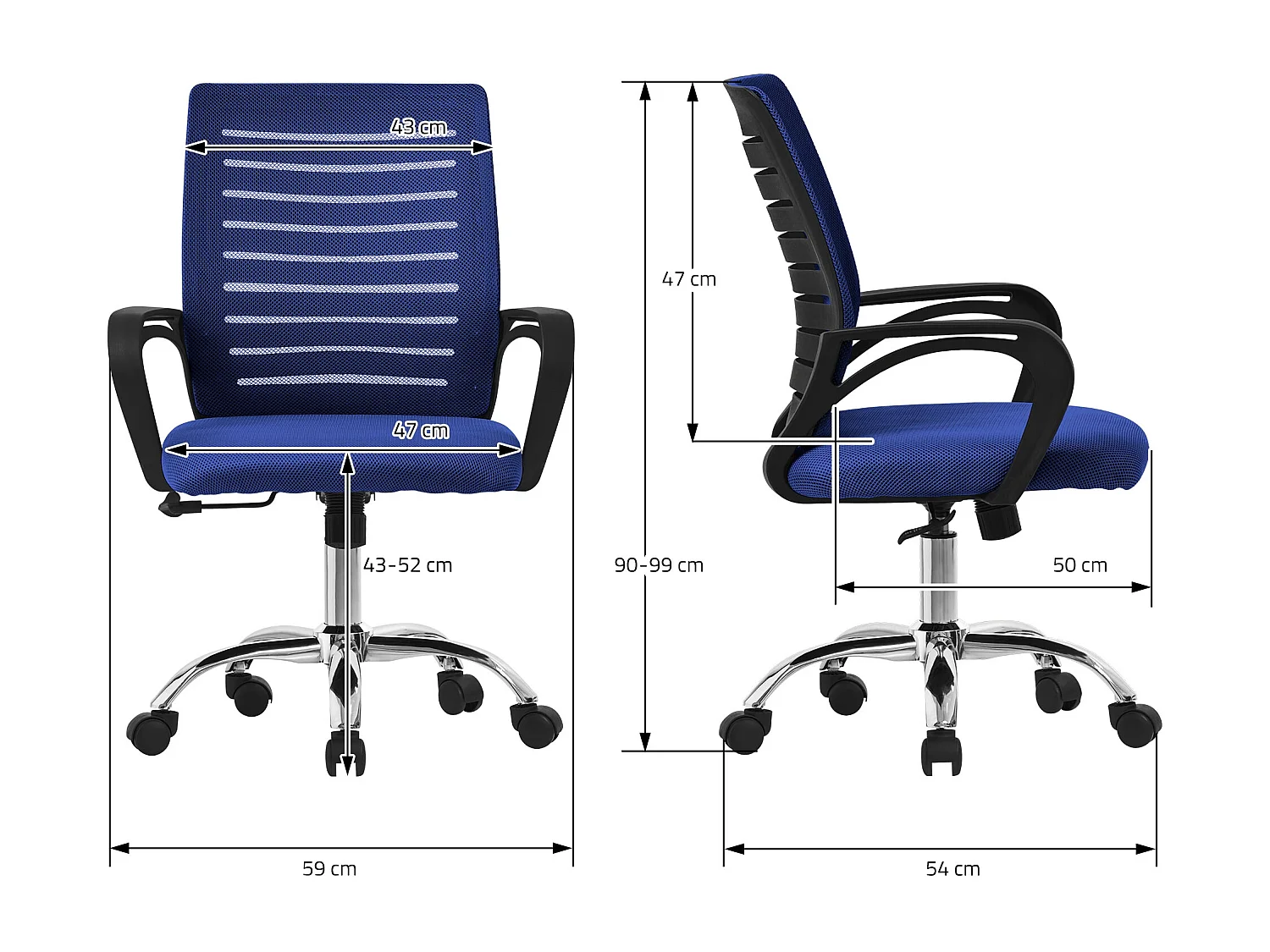 Chaise de bureau ergonomique Chaise de bureau Chaise d'ordinateur Chaise de jeu