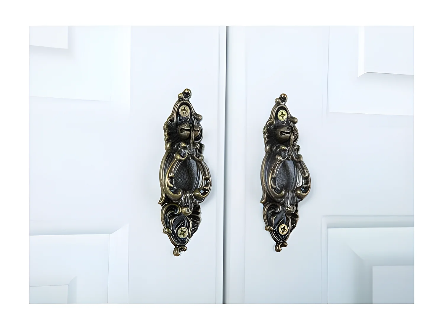 Armoire en Bois 3 Portes "Cardaillac" 150cm Blanc