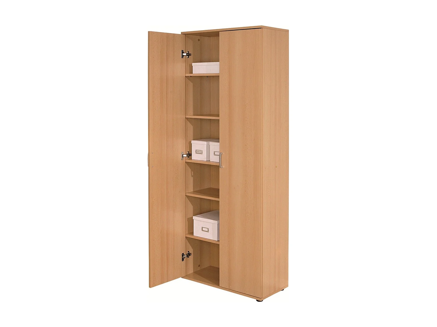 Armoire 2 Portes "Lorenzo" 189cm Naturel